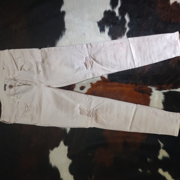 Pink Denim Jeans - Picture 2 of 3